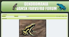 Desktop Screenshot of dendromania.dk
